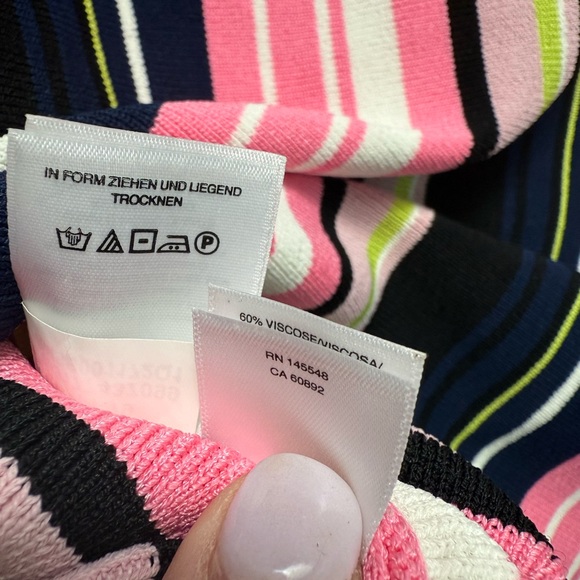 RACHEL RACHEL ROY Women’s Sleeveless Multicolored Striped Tank Top Size Small - Picture 4 of 12